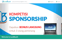 Tablet Screenshot of landbooth.com